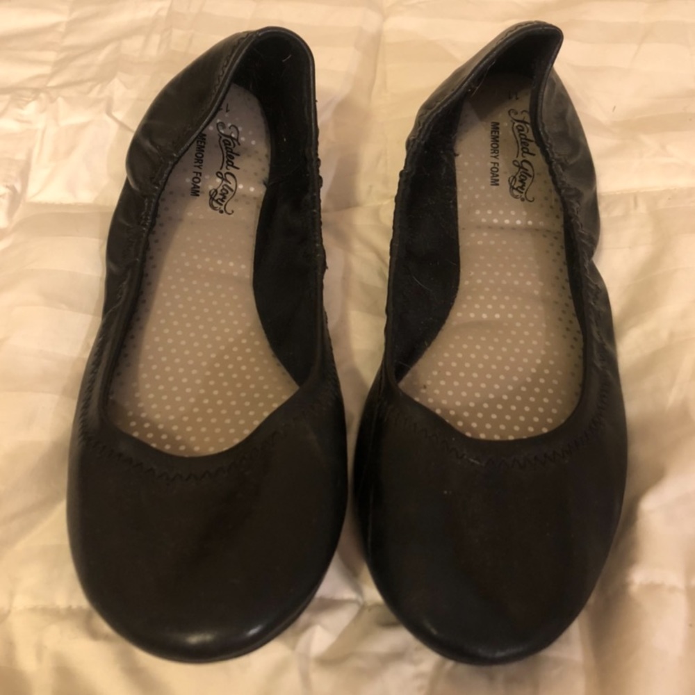 Faded Glory Brown Flats Size 11